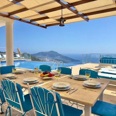 Lovely In Kalkan With A Big Swimming Pool Kaş