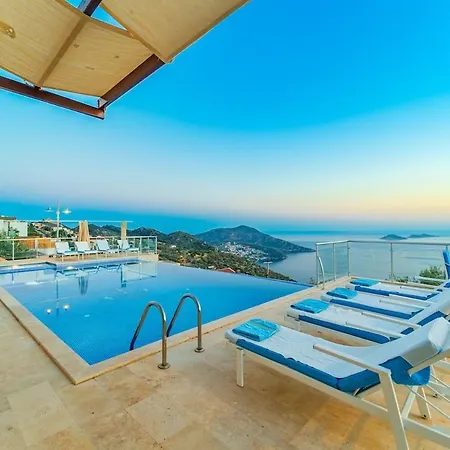 Lovely In Kalkan With A Big Swimming Pool Kaş